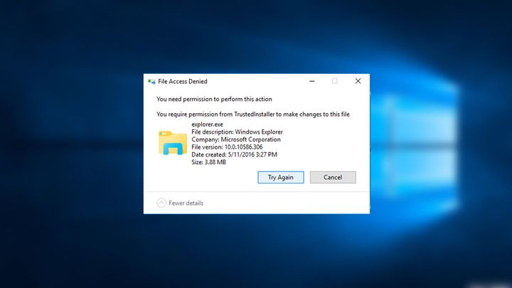 Replace, Move and Edit Protected Files in Windows